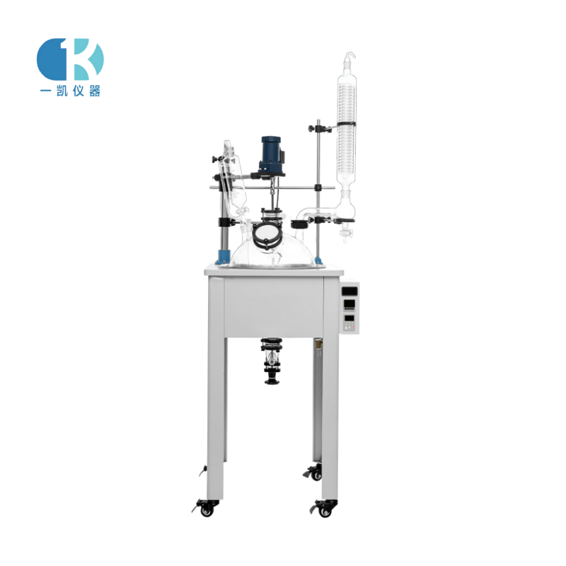 单层玻璃反应釜30L